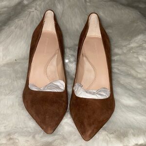 Banana Republic Brown Suede Heels